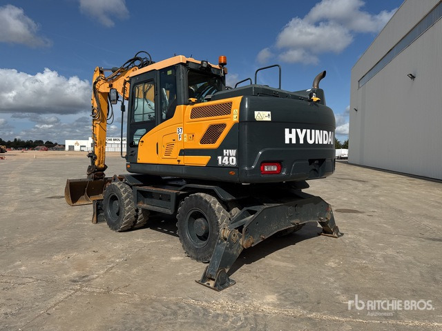 2020 Hyundai HW140 Pelle Sur Pneus Wheel Excavator - Багер на тркала: слика 1 2020 Hyundai HW140 Pelle Sur Pneus Wheel Excavator - Багер на тркала: слика 1