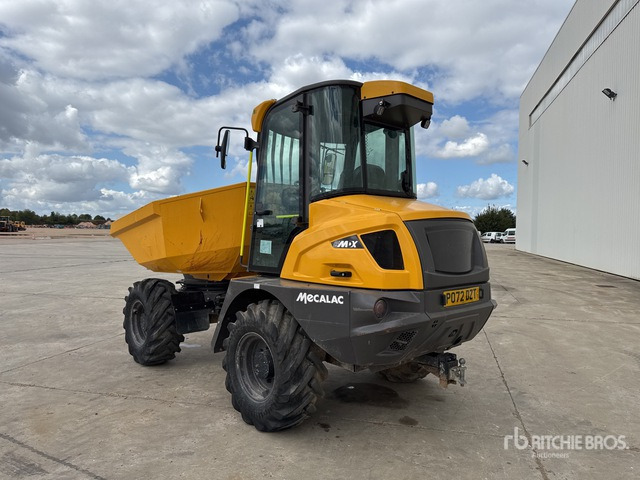 2022 Mecalac 6SMDX 6 ton 4x4 Swivel Dumper - Мини истоварувач: слика 3 2022 Mecalac 6SMDX 6 ton 4x4 Swivel Dumper - Мини истоварувач: слика 3