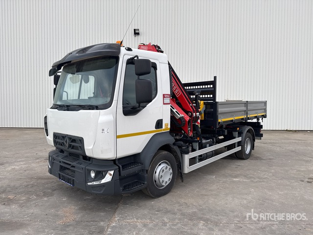 2024 Renault D210 2022 Fassi F90B 1.22E Dynamic 3 ... Dump Truck with Crane - Кипер, Камион со кран: слика 1 2024 Renault D210 2022 Fassi F90B 1.22E Dynamic 3 ... Dump Truck with Crane - Кипер, Камион со кран: слика 1