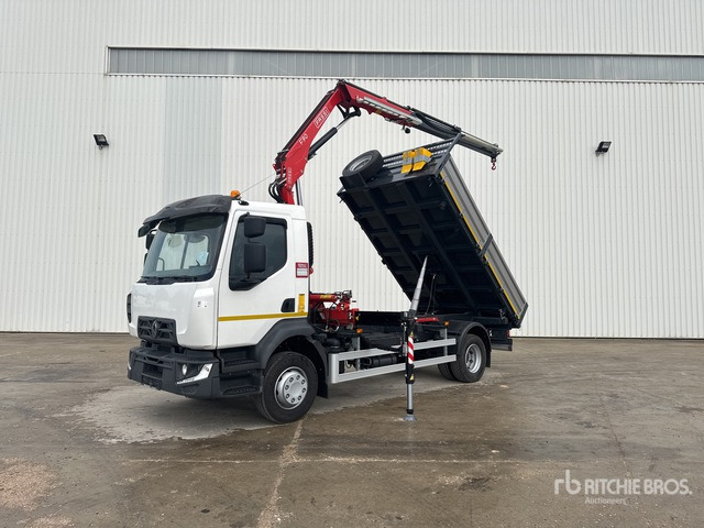 2024 Renault D210 2022 Fassi F90B.1.22E Dynamic o ... Dump Truck with Crane - Кипер, Камион со кран: слика 4 2024 Renault D210 2022 Fassi F90B.1.22E Dynamic o ... Dump Truck with Crane - Кипер, Камион со кран: слика 4