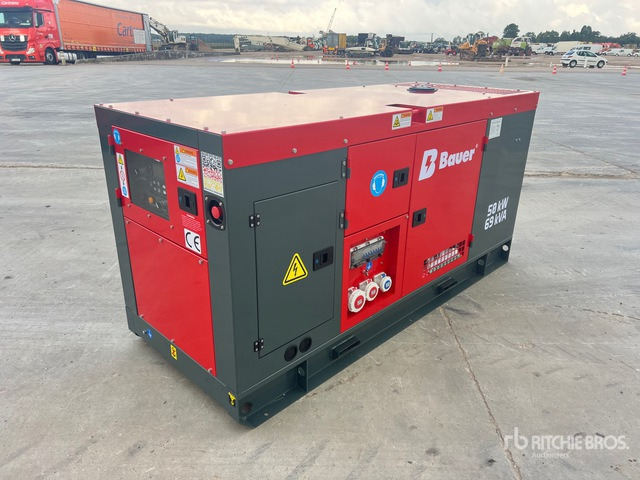 2025 Bauer GFS-50kW 62.5 kVA Skid-Mounted (Unused) Generator Set - Генераторска поставка: слика 3 2025 Bauer GFS-50kW 62.5 kVA Skid-Mounted (Unused) Generator Set - Генераторска поставка: слика 3