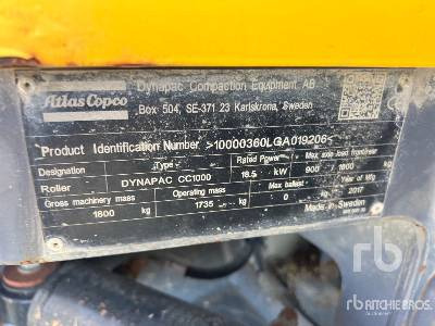 DYNAPAC CC1000 Compacteur Vibrant Tandem - Ваљак за пат: слика 5 DYNAPAC CC1000 Compacteur Vibrant Tandem - Ваљак за пат: слика 5