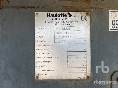 HAULOTTE H25 TPX 4WD Diesel Nacelle Articulee - Дигачка зглобна платформа: слика 5 HAULOTTE H25 TPX 4WD Diesel Nacelle Articulee - Дигачка зглобна платформа: слика 5