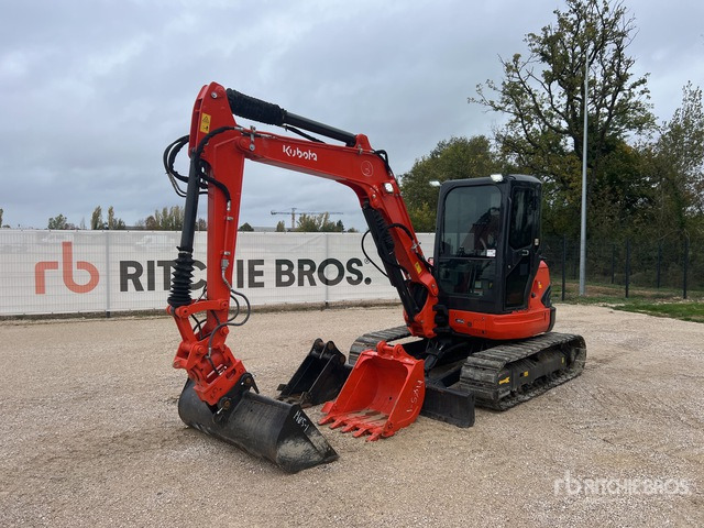 Kubota U50-4 Mini Excavator: <6.6t - Мини багер: слика 1 Kubota U50-4 Mini Excavator: <6.6t - Мини багер: слика 1