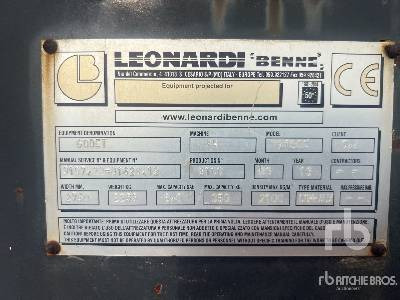 LEONARDI W190C 2750 mm Digging Godet - Fits NH ... - Корпа: слика 5 LEONARDI W190C 2750 mm Digging Godet - Fits NH ... - Корпа: слика 5