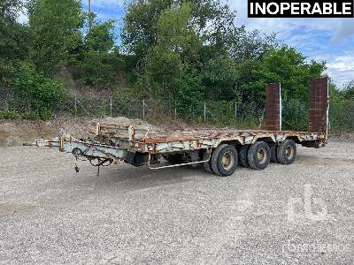 LOUAULT 7.40 m Tri/A Remorque Plateau B ... - Полуприколка платформа: слика 1 LOUAULT 7.40 m Tri/A Remorque Plateau B ... - Полуприколка платформа: слика 1