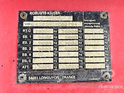 ROBUSTE KAISER S4303A Tri/A Semi-Remorque Benne - Кипер полуприколка: слика 5 ROBUSTE KAISER S4303A Tri/A Semi-Remorque Benne - Кипер полуприколка: слика 5