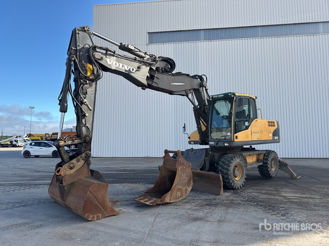 Volvo EW180 Pelle hydraulique sur roues - Багер на тркала: слика 2 Volvo EW180 Pelle hydraulique sur roues - Багер на тркала: слика 2
