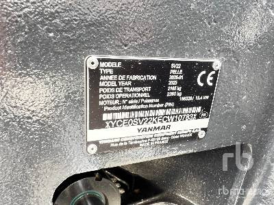 YANMAR SV22 (Unused) - Мини багер: слика 5 YANMAR SV22 (Unused) - Мини багер: слика 5
