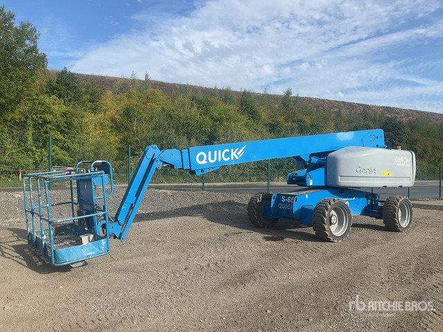 2007 Genie S-65 4WD Diesel Telescopic Boom Lift - Телескопска платформа: слика 1 2007 Genie S-65 4WD Diesel Telescopic Boom Lift - Телескопска платформа: слика 1