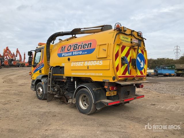2012 DAF 55.220 2017 Johnston on Sweeper Truck - Возило за метење: слика 3 2012 DAF 55.220 2017 Johnston on Sweeper Truck - Возило за метење: слика 3
