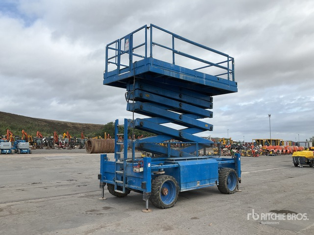 2012 Hab S225-24D4WDS 4x4 Diesel Scissor Lift - Кревач ножица: слика 1 2012 Hab S225-24D4WDS 4x4 Diesel Scissor Lift - Кревач ножица: слика 1