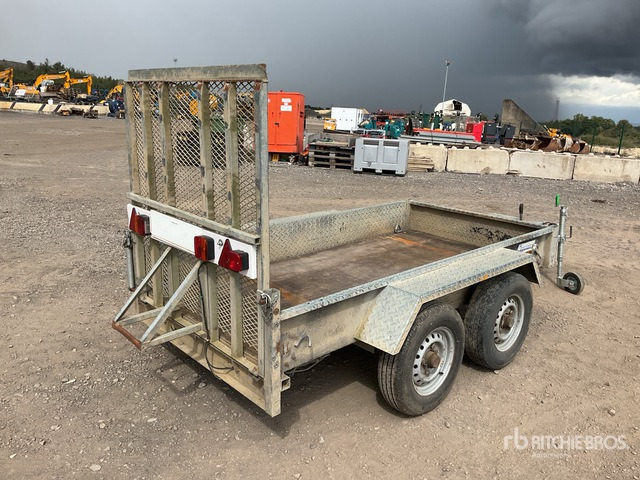 2012 Indespension AD2000 2.5 m T/A Equipment Trailer - Приколка за низок утовар: слика 4 2012 Indespension AD2000 2.5 m T/A Equipment Trailer - Приколка за низок утовар: слика 4