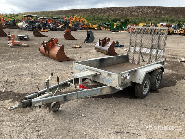 2012 Indespension AD2000 T/A Equipment Trailer - Приколка за низок утовар: слика 2 2012 Indespension AD2000 T/A Equipment Trailer - Приколка за низок утовар: слика 2