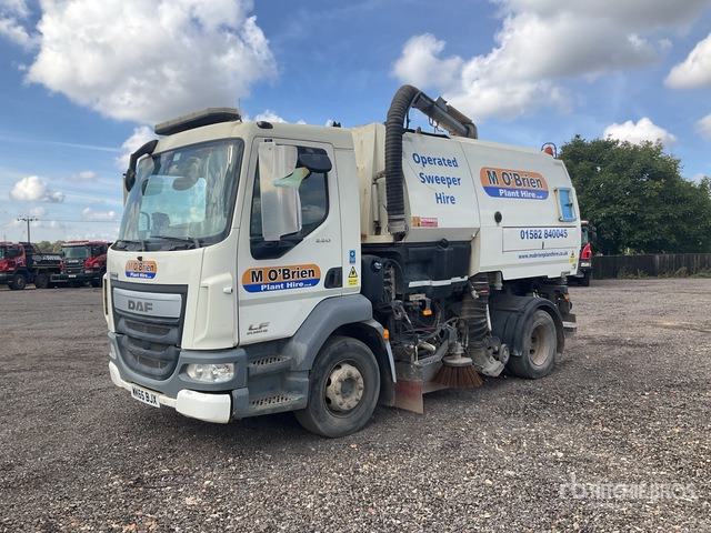 2015 DAF LF Euro 6 2015 Johnston on Sweeper Truck - Возило за метење: слика 1 2015 DAF LF Euro 6 2015 Johnston on Sweeper Truck - Возило за метење: слика 1
