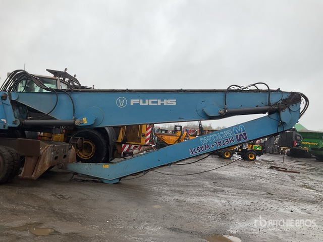 2015 Fuchs MHL350 (Inoperable) Wheel Material Handler - Справувач со отпад/ Индустрија: слика 4 2015 Fuchs MHL350 (Inoperable) Wheel Material Handler - Справувач со отпад/ Индустрија: слика 4