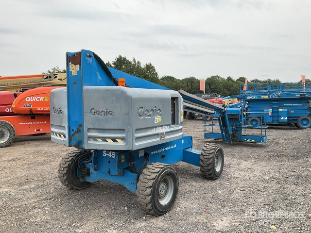 2015 Genie S45 4WD Diesel Telescopic Boom Lift - Телескопска платформа: слика 3 2015 Genie S45 4WD Diesel Telescopic Boom Lift - Телескопска платформа: слика 3