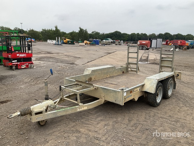 2015 Indespension PL3500 3 m T/A Equipment Trailer - Приколка за низок утовар: слика 2 2015 Indespension PL3500 3 m T/A Equipment Trailer - Приколка за низок утовар: слика 2