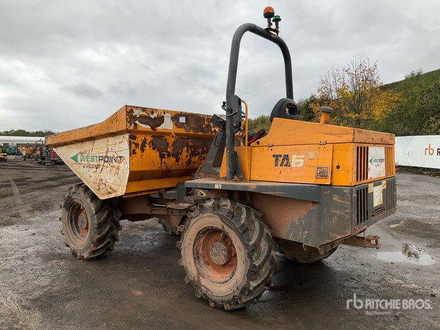 2015 Terex TA6 6 ton 4x4 Dumper - Истоварувач: слика 4 2015 Terex TA6 6 ton 4x4 Dumper - Истоварувач: слика 4