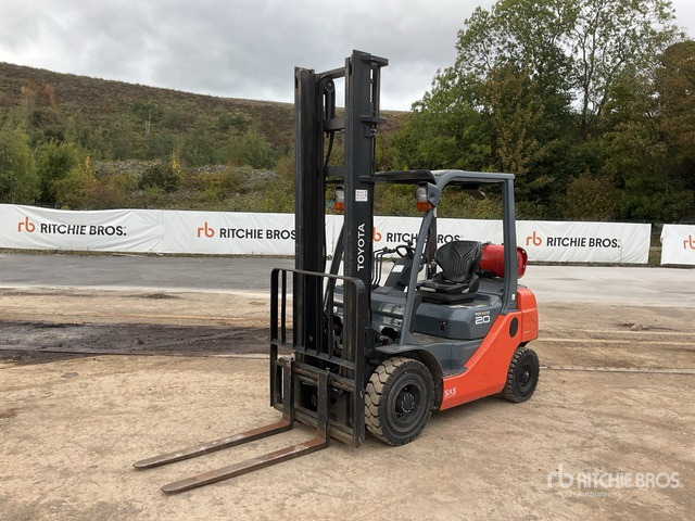 2015 Toyota 02-8FGF20 2015 Toyota 8FG20 Forklift Forklift - Плински вилушкар: слика 4 2015 Toyota 02-8FGF20 2015 Toyota 8FG20 Forklift Forklift - Плински вилушкар: слика 4