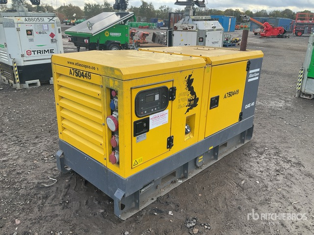 2016 Atlas Copco QAS40 40 kVA Skid-Mounted Generator Set - Генераторска поставка: слика 4 2016 Atlas Copco QAS40 40 kVA Skid-Mounted Generator Set - Генераторска поставка: слика 4