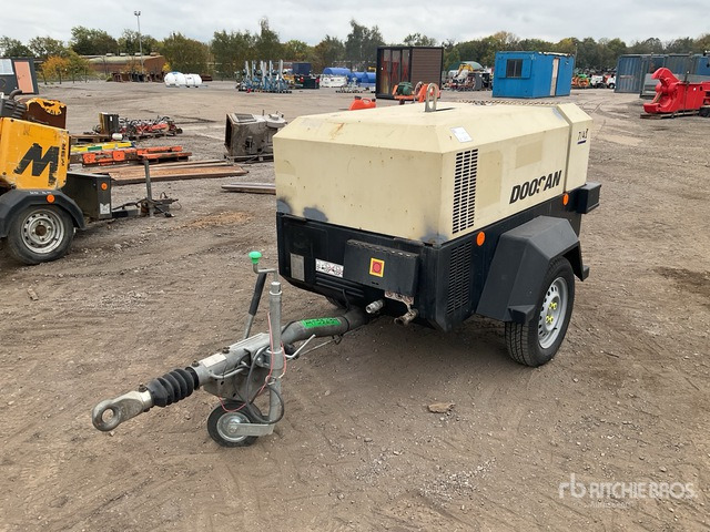 2016 Doosan 7/41 Mobile Air Compressor - Компресор за воздух: слика 1 2016 Doosan 7/41 Mobile Air Compressor - Компресор за воздух: слика 1