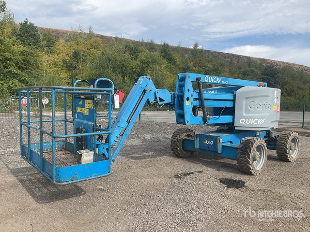 2016 Genie Z45/25J 4WD Diesel Articulating Boom Lift - Дигачка зглобна платформа: слика 4 2016 Genie Z45/25J 4WD Diesel Articulating Boom Lift - Дигачка зглобна платформа: слика 4