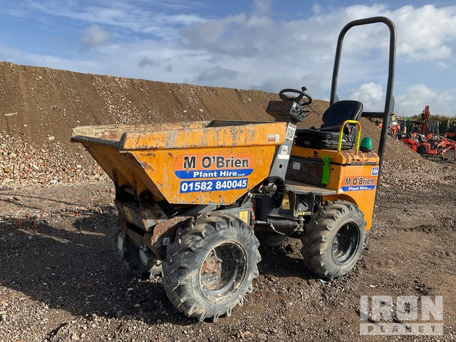 2016 Terex 1 ton 4x4 Hi-Tip Dumper - Истоварувач: слика 3 2016 Terex 1 ton 4x4 Hi-Tip Dumper - Истоварувач: слика 3