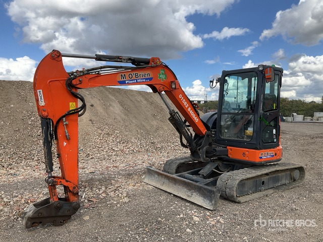 2017 Hitachi ZX55U-5 Mini Excavator: <6.6t - Мини багер: слика 1 2017 Hitachi ZX55U-5 Mini Excavator: <6.6t - Мини багер: слика 1