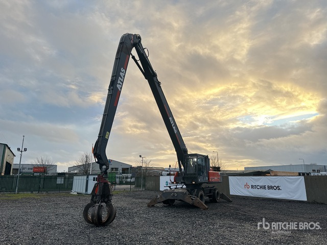 2018 Atlas 350MH Blue Wheel Material Handler - Справувач со отпад/ Индустрија: слика 2 2018 Atlas 350MH Blue Wheel Material Handler - Справувач со отпад/ Индустрија: слика 2