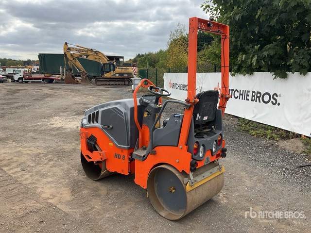 2018 Hamm HD8VV Double Drum Roller - Ваљак: слика 3 2018 Hamm HD8VV Double Drum Roller - Ваљак: слика 3