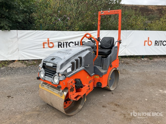 2018 Hamm HD8VV Double Drum Roller - Ваљак: слика 2 2018 Hamm HD8VV Double Drum Roller - Ваљак: слика 2