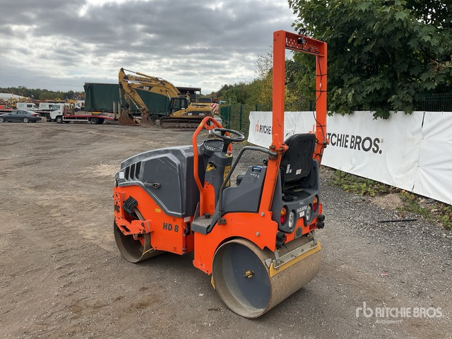 2018 Hamm HD8VV Double Drum Roller - Ваљак: слика 4 2018 Hamm HD8VV Double Drum Roller - Ваљак: слика 4