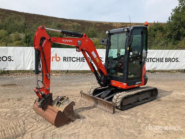 2018 Kubota U27-4 Mini Excavator: <6.6t - Мини багер: слика 2 2018 Kubota U27-4 Mini Excavator: <6.6t - Мини багер: слика 2