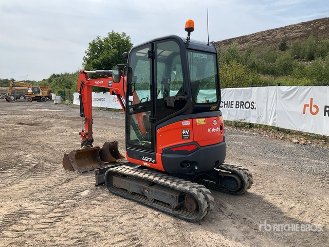 2018 Kubota U27-4 Mini Excavator: <6.6t - Мини багер: слика 4 2018 Kubota U27-4 Mini Excavator: <6.6t - Мини багер: слика 4