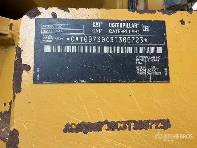 2019 Cat 730 Articulated Dump Truck - Зглобен истоварувач: слика 2 2019 Cat 730 Articulated Dump Truck - Зглобен истоварувач: слика 2