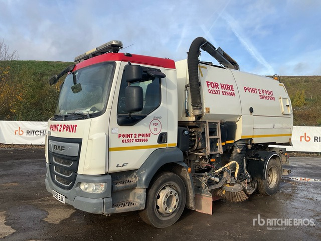 2019 DAF LF230 LA Sweeper Truck - Возило за метење: слика 3 2019 DAF LF230 LA Sweeper Truck - Возило за метење: слика 3