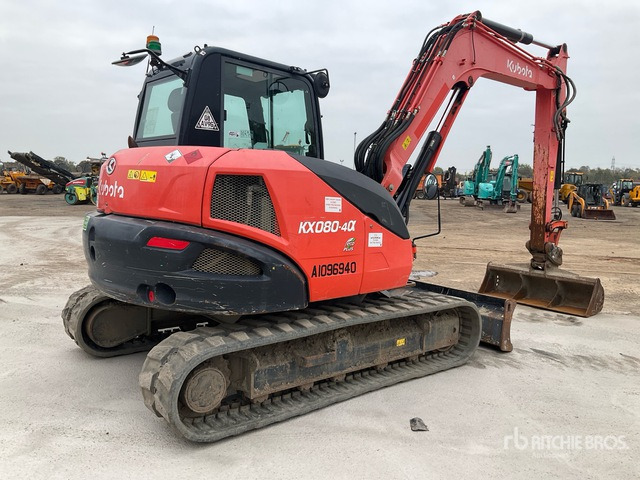 2019 Kubota KX080-4A 2019 Kubota KX080-4A Tracked Excavator Tracked Excavator - Багер гасеничар: слика 4 2019 Kubota KX080-4A 2019 Kubota KX080-4A Tracked Excavator Tracked Excavator - Багер гасеничар: слика 4