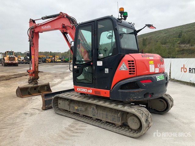 2019 Kubota KX080-4A 2019 Kubota KX080-4A Tracked Excavator Tracked Excavator - Багер гасеничар: слика 3 2019 Kubota KX080-4A 2019 Kubota KX080-4A Tracked Excavator Tracked Excavator - Багер гасеничар: слика 3