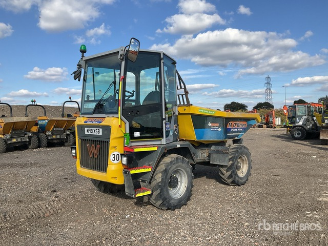 2019 Wacker Neuson DV60 6 ton 4x4 Swivel Dumper - Истоварувач: слика 1 2019 Wacker Neuson DV60 6 ton 4x4 Swivel Dumper - Истоварувач: слика 1
