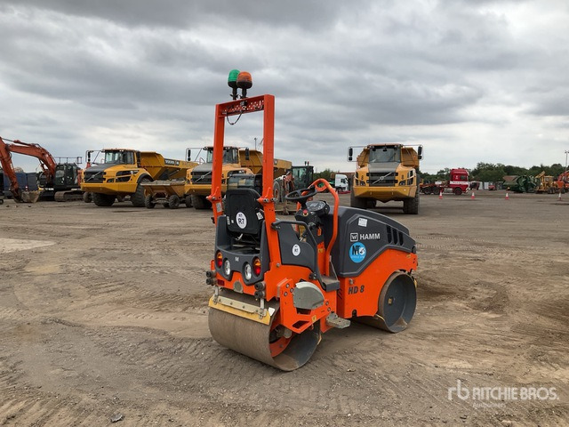 2022 Hamm HD8VV Double Drum Roller - Ваљак за пат: слика 4 2022 Hamm HD8VV Double Drum Roller - Ваљак за пат: слика 4