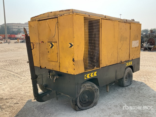 1996 Atlas Copco Mobile (Inoperable) Air Compressor - Компресор за воздух: слика 1 1996 Atlas Copco Mobile (Inoperable) Air Compressor - Компресор за воздух: слика 1