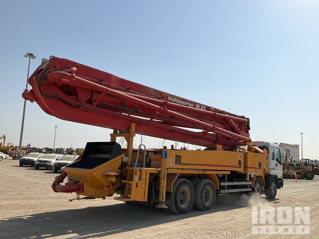 2002 Isuzu CXH50T 2003 Putzmeister M42 on 8x4 Twi ... Concrete Pump Truck - Камион со бетонска пумпа: слика 3 2002 Isuzu CXH50T 2003 Putzmeister M42 on 8x4 Twi ... Concrete Pump Truck - Камион со бетонска пумпа: слика 3