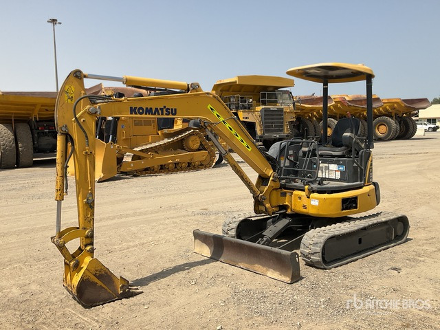 2015 Komatsu PC35MR-3 - Мини багер: слика 1 2015 Komatsu PC35MR-3 - Мини багер: слика 1