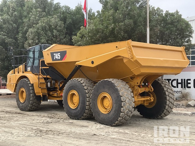 2018 Cat 745 - Зглобен истоварувач: слика 3 2018 Cat 745 - Зглобен истоварувач: слика 3
