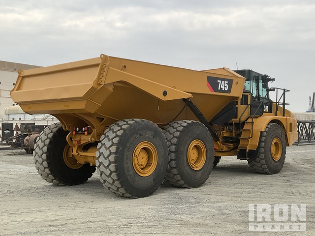 2018 Cat 745 - Зглобен истоварувач: слика 4 2018 Cat 745 - Зглобен истоварувач: слика 4
