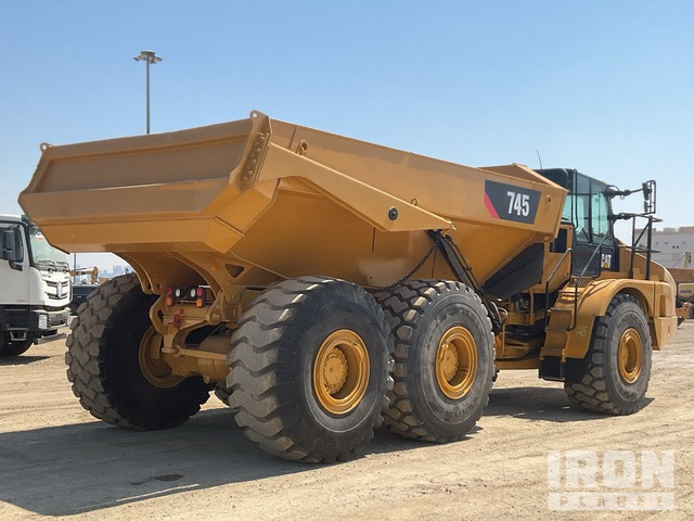 2018 Cat 745 - Зглобен истоварувач: слика 3 2018 Cat 745 - Зглобен истоварувач: слика 3