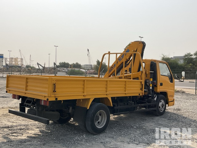 2019 JMC JX1041TG26 XCMG SQ2ZK1 2000 kg Knuckle Boo ... Flatbed Truck w/Crane - Камион со платформа, Камион со кран: слика 3 2019 JMC JX1041TG26 XCMG SQ2ZK1 2000 kg Knuckle Boo ... Flatbed Truck w/Crane - Камион со платформа, Камион со кран: слика 3