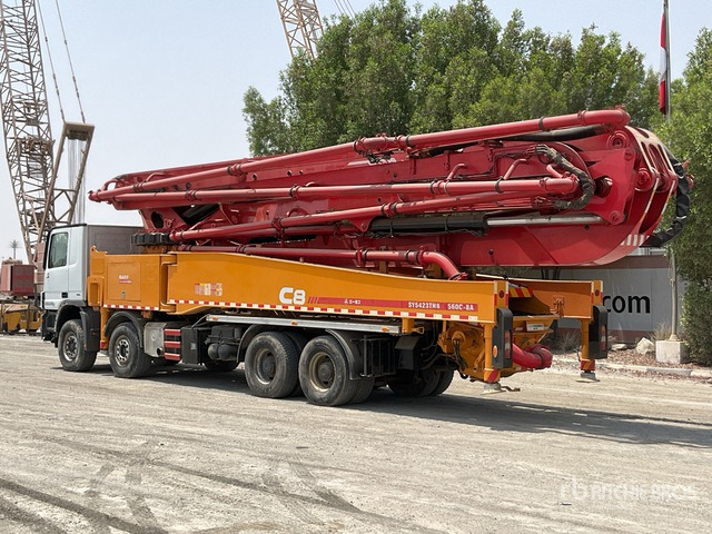 2020 Mercedes-Benz Actros 4141 2020 Sany SYM5449THBE 56 m on 8 ... Concrete Pump Truck - Камион со бетонска пумпа: слика 3 2020 Mercedes-Benz Actros 4141 2020 Sany SYM5449THBE 56 m on 8 ... Concrete Pump Truck - Камион со бетонска пумпа: слика 3