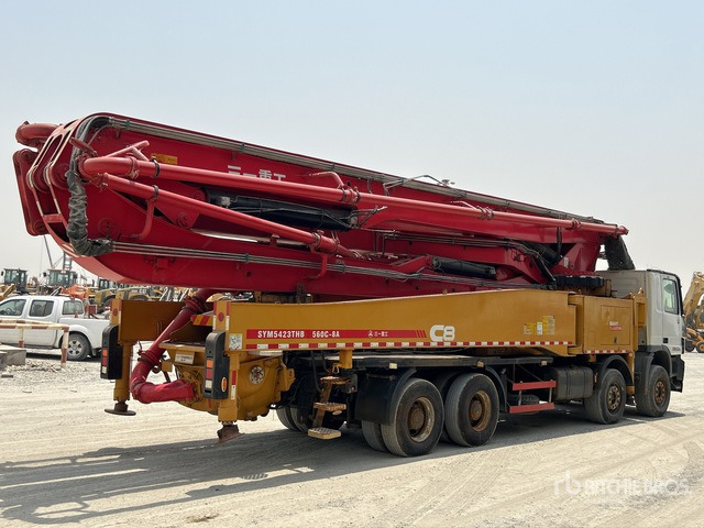2020 Mercedes-Benz Actros 4141 2020 Sany SYM5449THBE 56 m on 8 ... Concrete Pump Truck - Камион со бетонска пумпа: слика 3 2020 Mercedes-Benz Actros 4141 2020 Sany SYM5449THBE 56 m on 8 ... Concrete Pump Truck - Камион со бетонска пумпа: слика 3